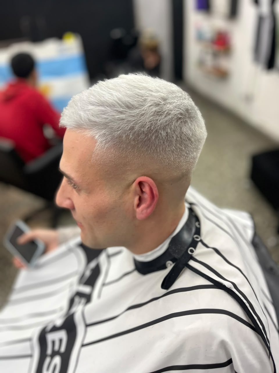 Fade con platinado